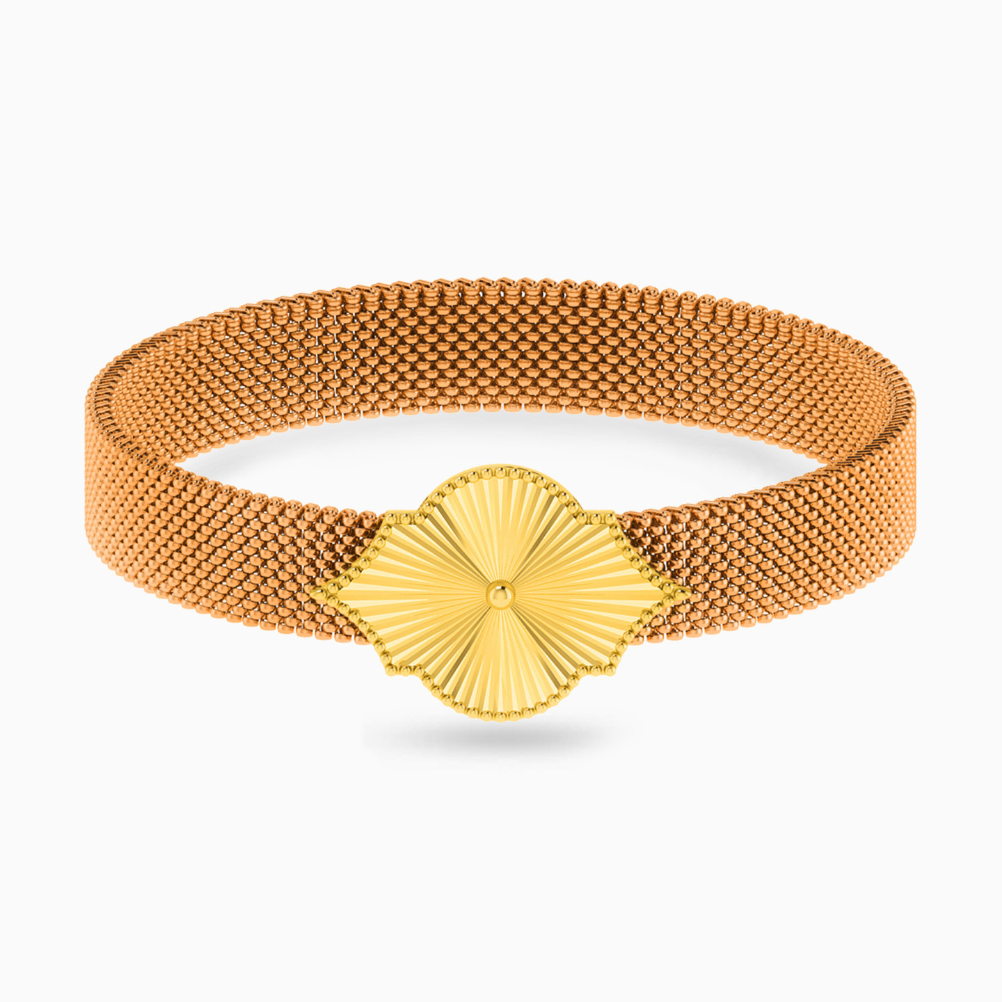 18K Gold Cuff Bracelet