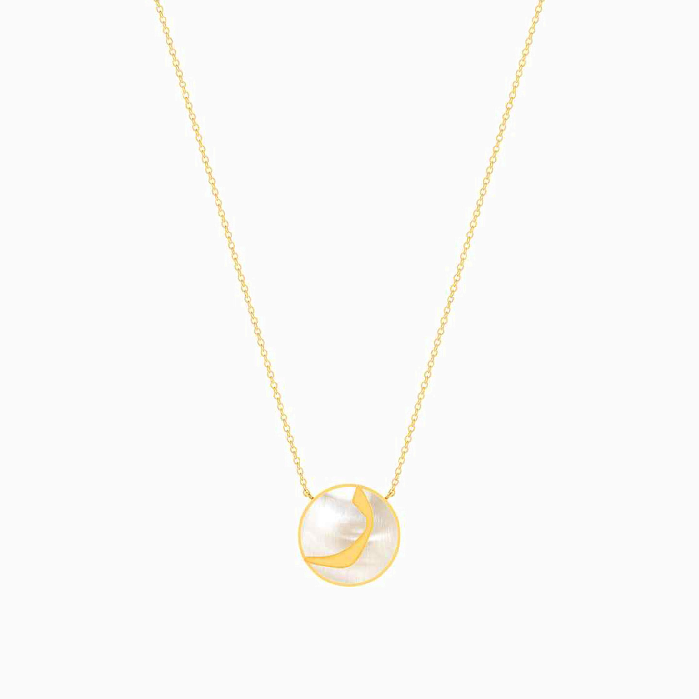 18K Gold Pearls Pendant Necklace - 2