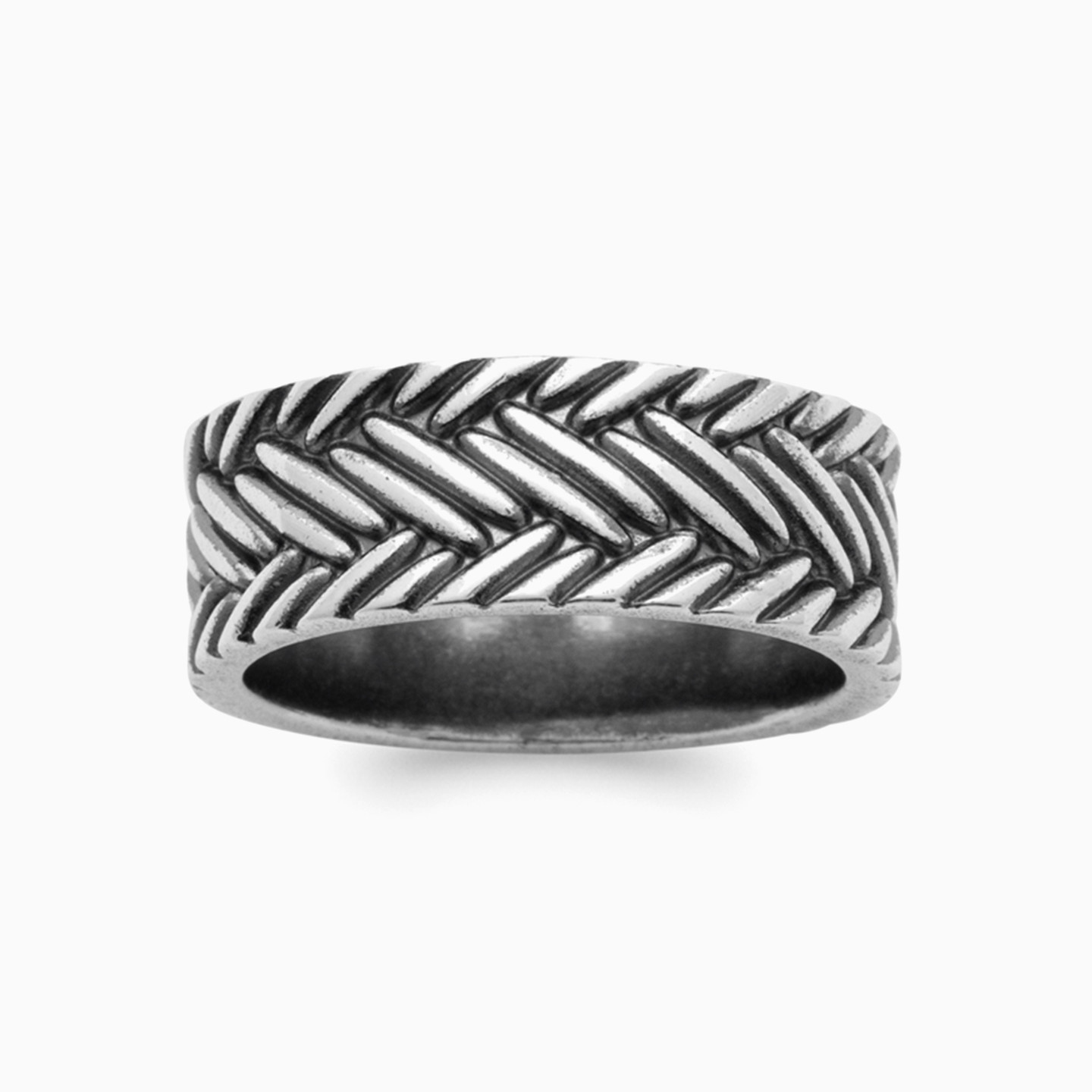 Sterling Silver Statement Ring for Men
