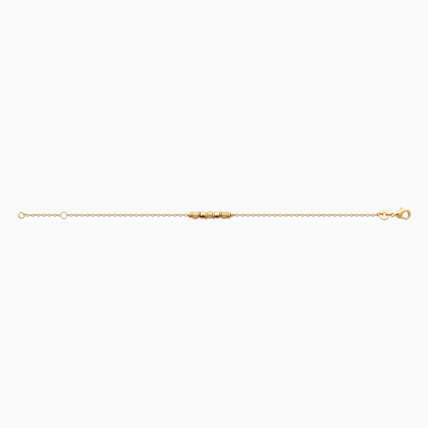 Gold Plated Chain Bracelet - 4