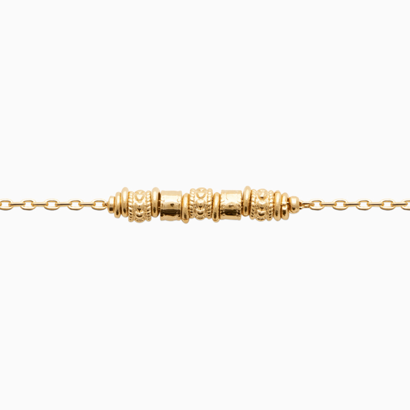 Gold Plated Chain Bracelet - 3