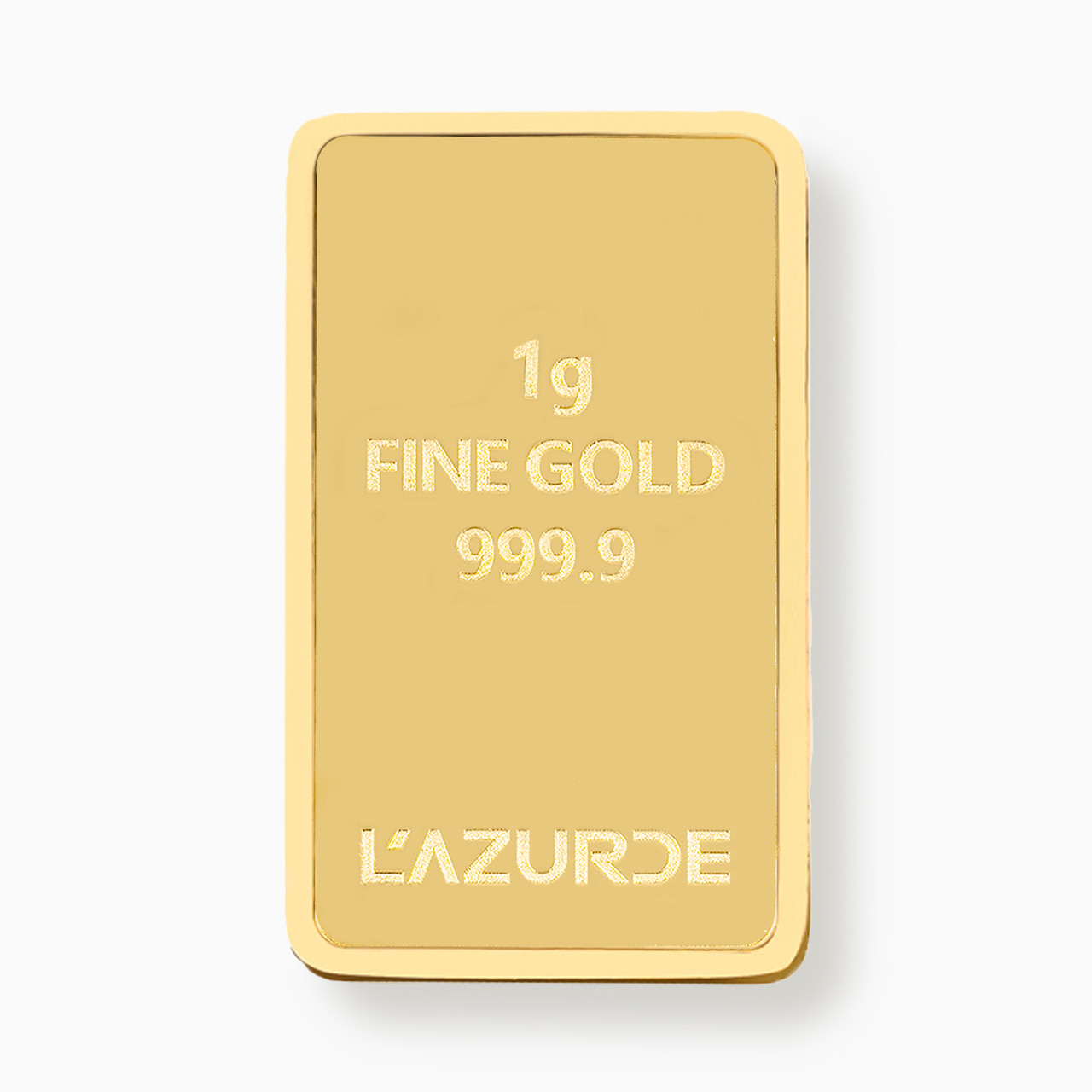 24K Gold Bar 1g
